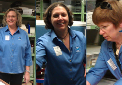Three images of three separate women.
